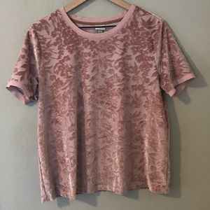 Crushed Velvet T-Shirt
